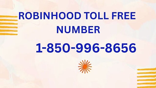 【ALL-IN-ONE】 ≋≋【Robinhood® {Help Desk Wallet SuppoRt}™ — Toll-Free Numbers & Support Options