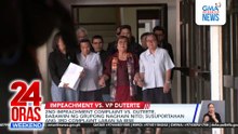 Tindig Pilipinas drops own VP Sara impeachment raps to support 3rd complaint | 24 Oras Weekend