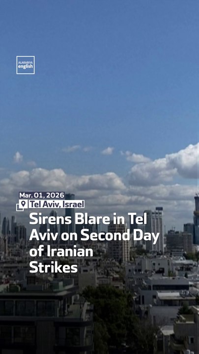 Sirens Blare in Tel Aviv on Second Day of Iranian Retaliatory Strikes