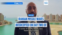 Qatar intercepts Iranian missile waves on day two of retaliation as Doha fire contained
