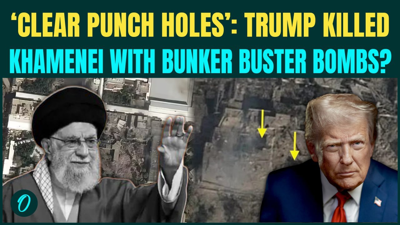 Trump KILLED Khamenei With GBU Bunker Buster BOMBS? SHOCKING Satellite Image REVEALS Destruction