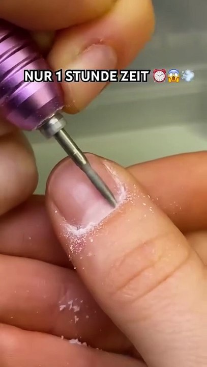 NÄGEL in UNTER 1 STUNDE 😱⏰💨 #nails #nägel #naildesign #nailart