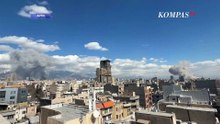 Israel Kembali Serang Iran, Teheran Diguncang Ledakan Hebat dan Timbulkan Kepulan Asap