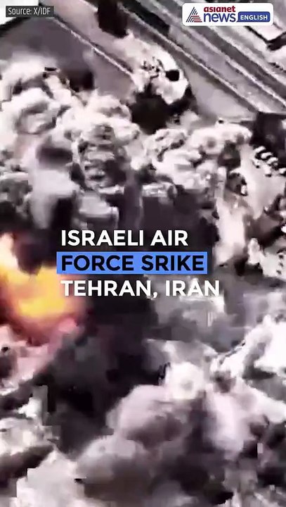 IAF Strikes Tehran Targets For First Time Since Operation Roaring Lion