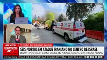 Sobe para oito o número de mortos em Israel após ofensiva do Irã