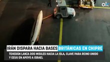 Irán busca meter en la guerra a Europa y dispara dos misiles hacia las bases británicas en Chipre