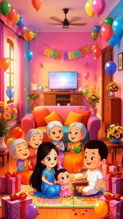 Baby's First Birthday Celebration with Family 🥳🎂💕