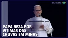 Papa Leão XIV reza pelas vítimas das chuvas em Minas