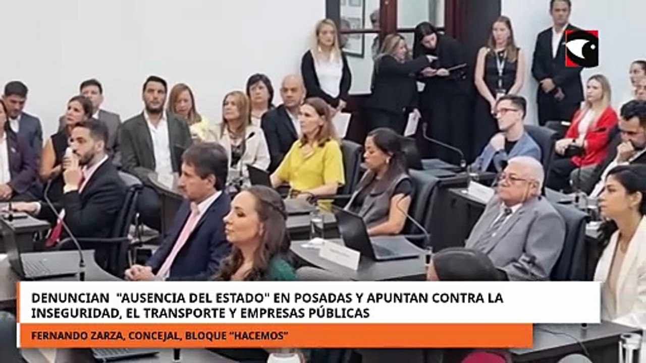 Denuncian una \"ausencia del Estado\" en Posadas y apuntó contra la inseguridad y el transporte