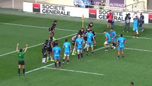 TOP 14 - Essai de Jordan UELESE (MHR) - Montpellier Hérault Rugby - Racing 92