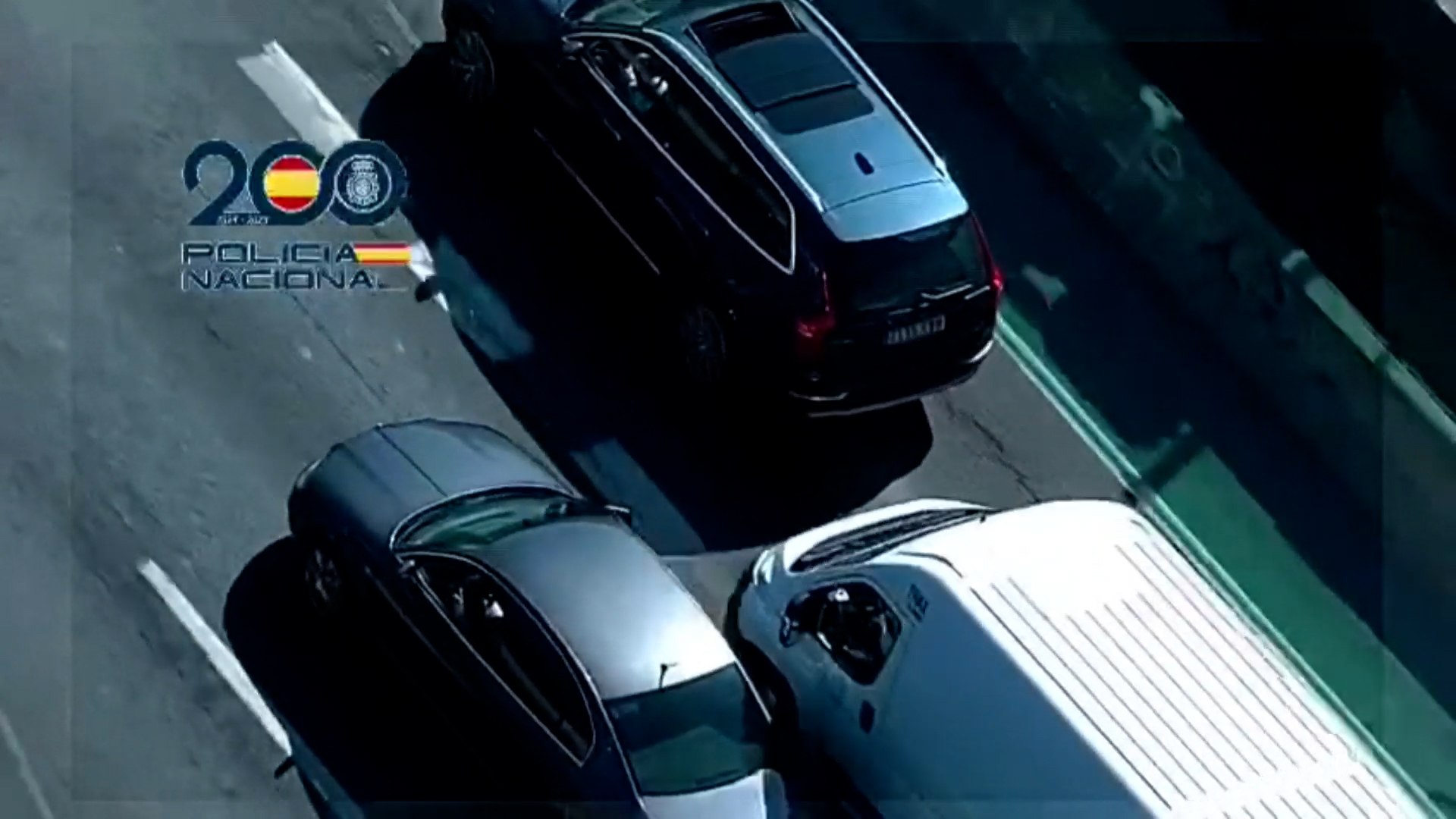 Persecución policial de película en Madrid