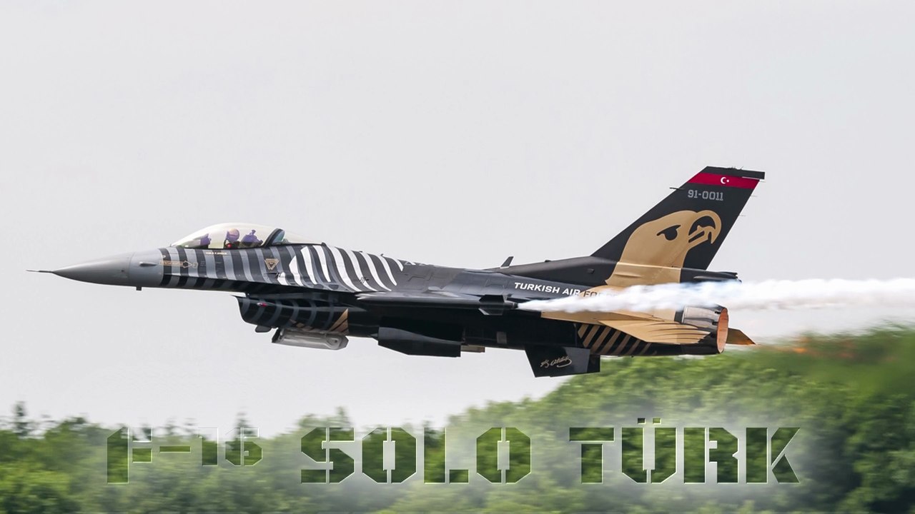 F-16 SOLO TURC 💥💥Volkel Air Force