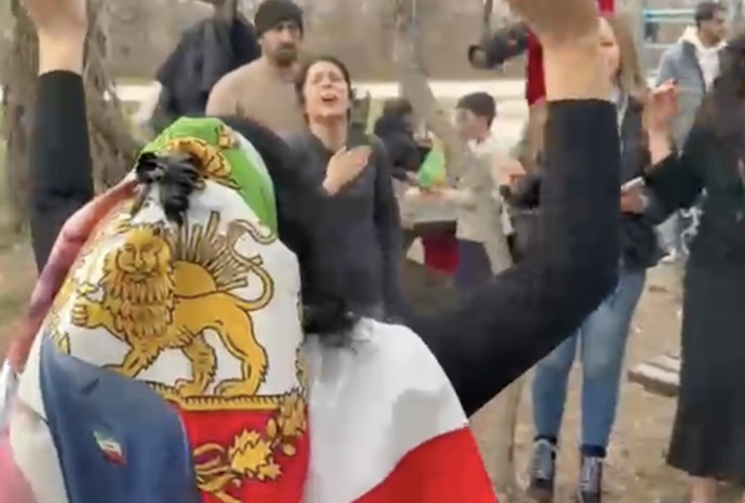 Manifestazione iraniana a Bolzano
