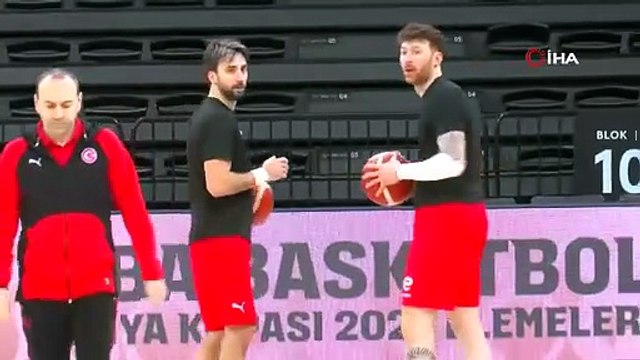A Milli Erkek Basketbol Takımı, Sırbistan maçı hazırlıklarını sürdürdü | Ajansspor | IHA