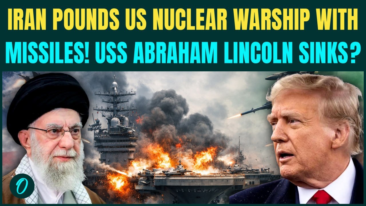 Iran’s Missiles SINK US’ USS Abraham Lincoln? IRGC Says 4 Missiles Hit US Nuclear Warship| BIG WAR
