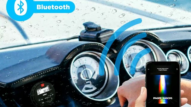 UTVpro Marine Audio System: Bluetooth, MP3, AM/FM Stereo & 6.5 Inch Speakers