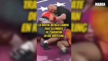 Brutal batalla campal de Tsarukyan tras su combate de grappling en RAF