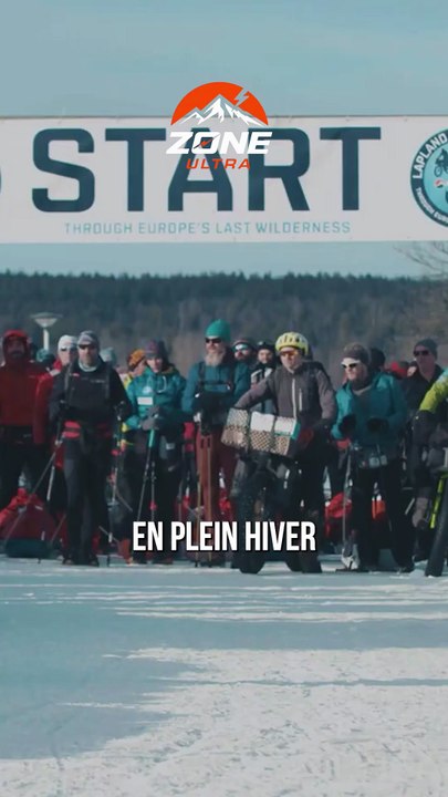 Mathieu Blanchard en tête de la Lapland Artic Ultra 🔥
