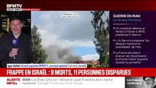 Frappes iraniennes en Israël: neuf personnes sont mortes et 11 personnes sont toujours portées disparues