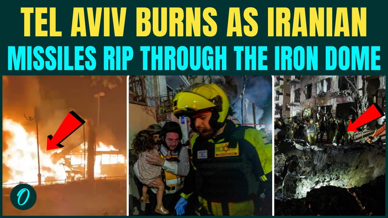 TEL AVIV UNDER IRANIAN ATTACK: Iranian Missiles RAIN DOWN ON Israel After Khamenei’s Death