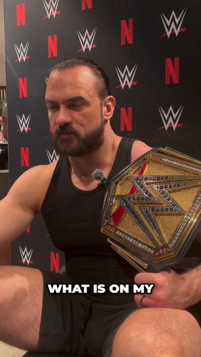 WWE Champion Drew McIntyre Shows Us What’s On His Gym Playlist #shorts