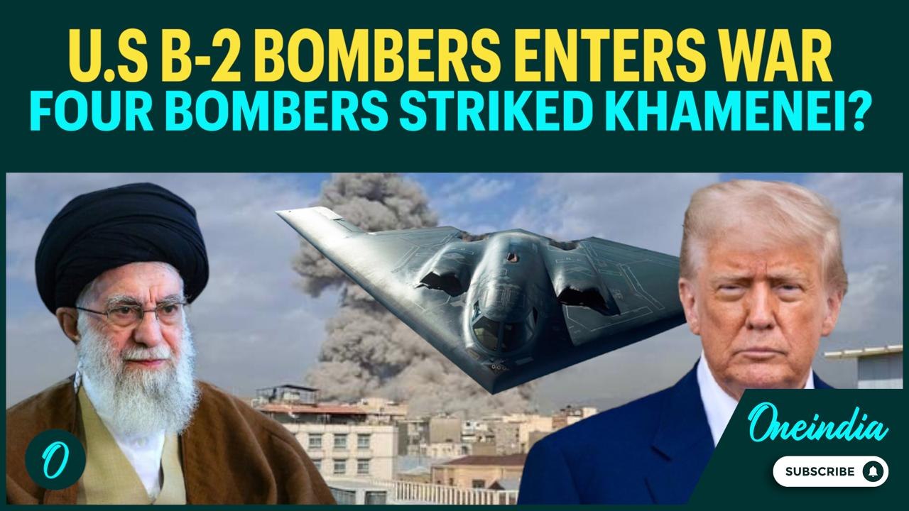 U.S B-2 ‘Ghost’ Bombers KILLED Khamenei? Trump Used 4 B-2 Bombers Against Iran | U.S VS IRAN