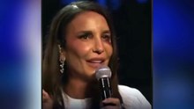 Ivete Sangalo se apresenta em São Paulo 'com olho roxo mesmo'