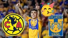 Juan Brunetta celebra doblete en el América vs Tigres tras varias derrotas