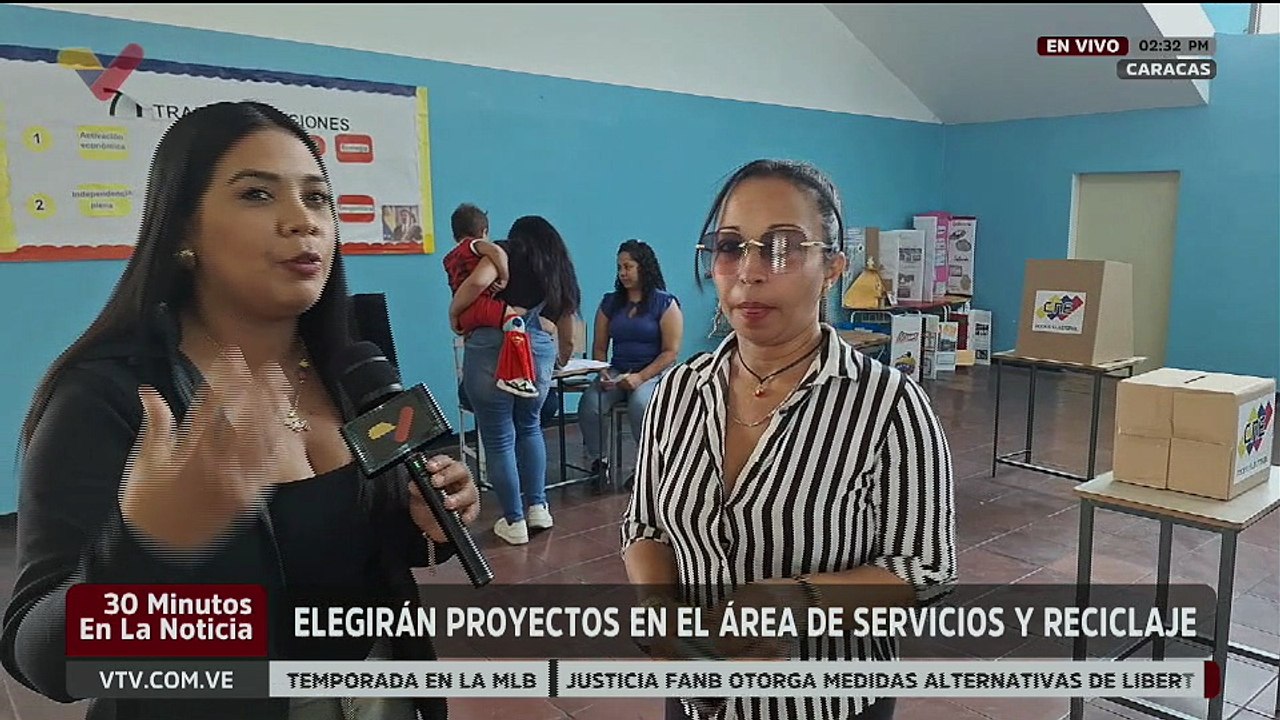 Caracas | Comuna Gran Cacique Carapaica participó en simulacro electoral para elegir sus proyectos