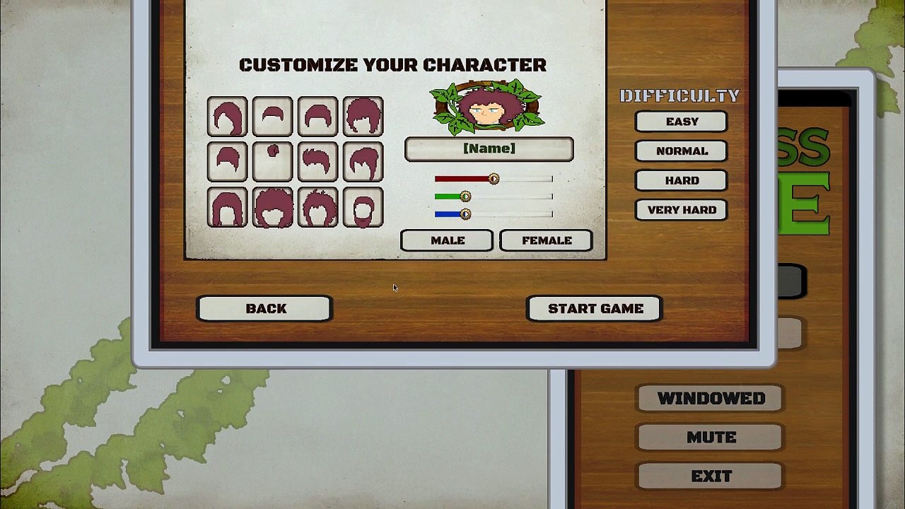 Endless Vine - Character Creation