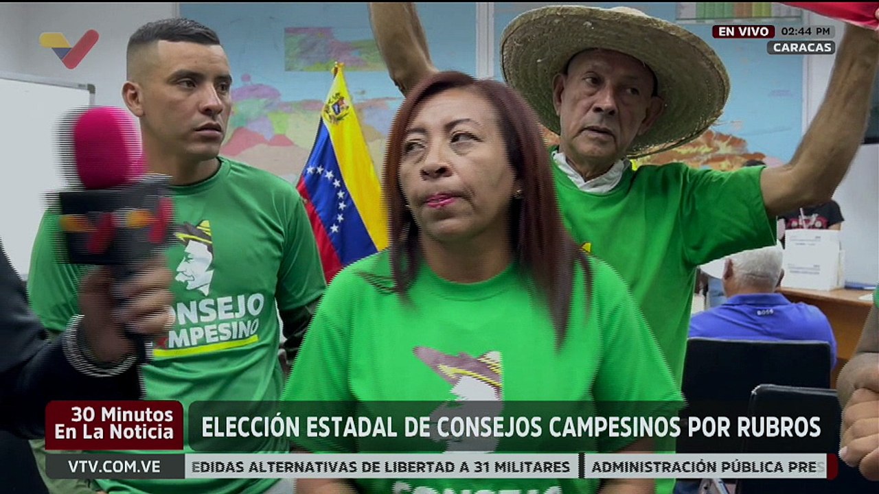 Caracas | Productores asisten en elecciones de voceros estadales de Consejos Campesinos por Rubros