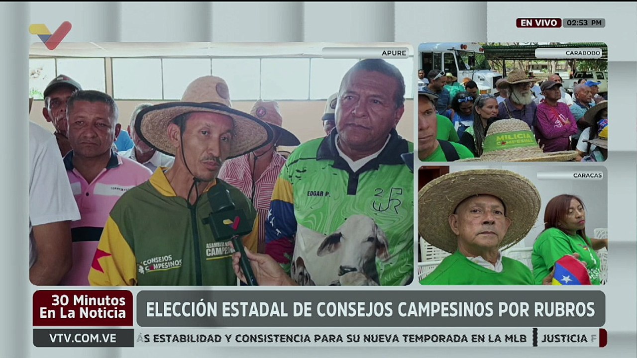 Apureños se reúnen para elegir a los 19 voceros por rubros de Consejos Campesinos