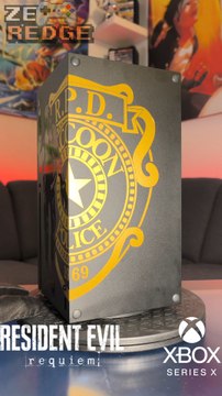 Xbox Series X custom Resident Evil Requiem 🧟‍♂️