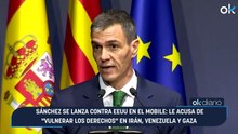 Sánchez se lanza contra EEUU en el Mobile- le acusa de «vulnerar los derechos» en Irán, Venezuela y Gaza