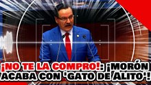 🔥🚨¡NO TE LA COMPRO! ¡GATO DE ALITO RECIBE UNA PATIZA del SENADOR MORÓN por la JORNADA de 40 HORAS!