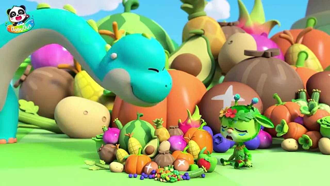 Learn Good Habits _ Let_s Eat with Dinosaurs _ Dinosaur Song _ Nursery Rhymes _ Kids Songs _ BabyBus