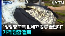 "정장형 교복 없애고 종류 줄인다"...가격 담합 철퇴 / YTN