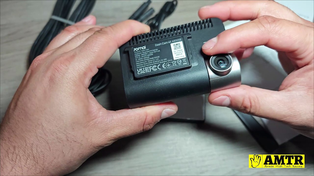 7Omai A800SE 4K UHD Dash Cam with GPS WiFi (Review)