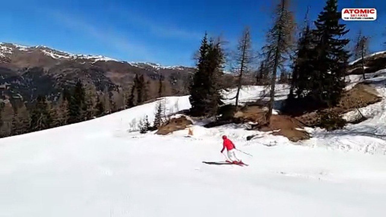 Andrea Azoy Mavrić 🇭🇷 - enjoying skiing in Tre Cime
