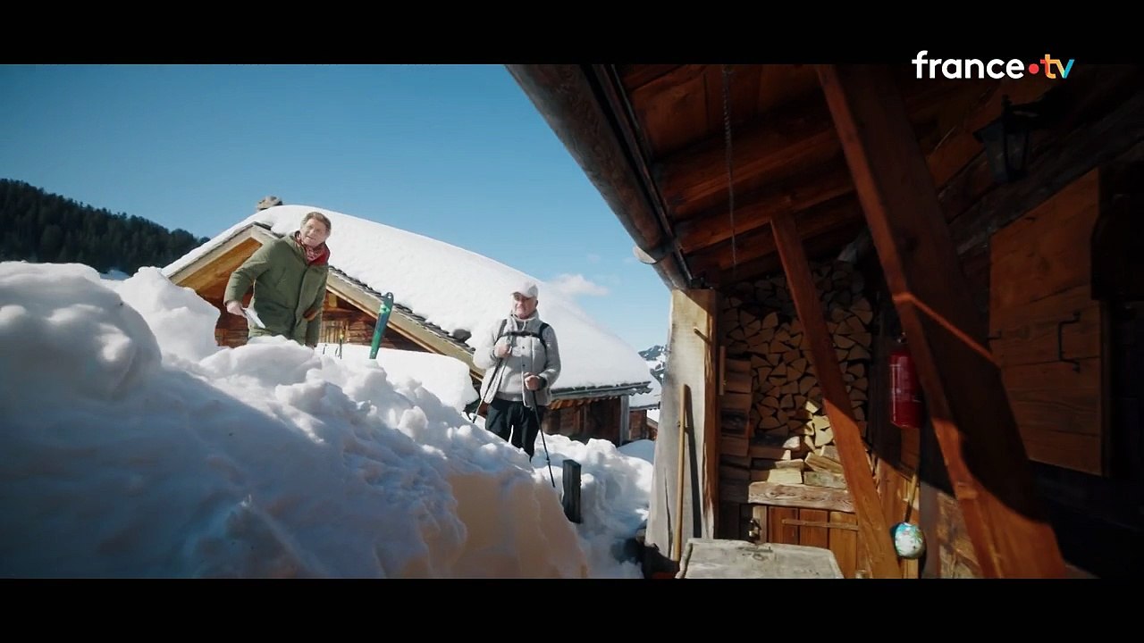 Guy Savoy dans sa cabane dans les Alpes Vaudoises