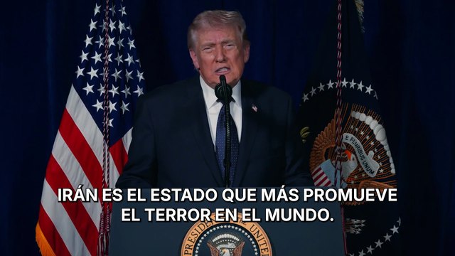 Trump llama a los iraníes a recuperar su país