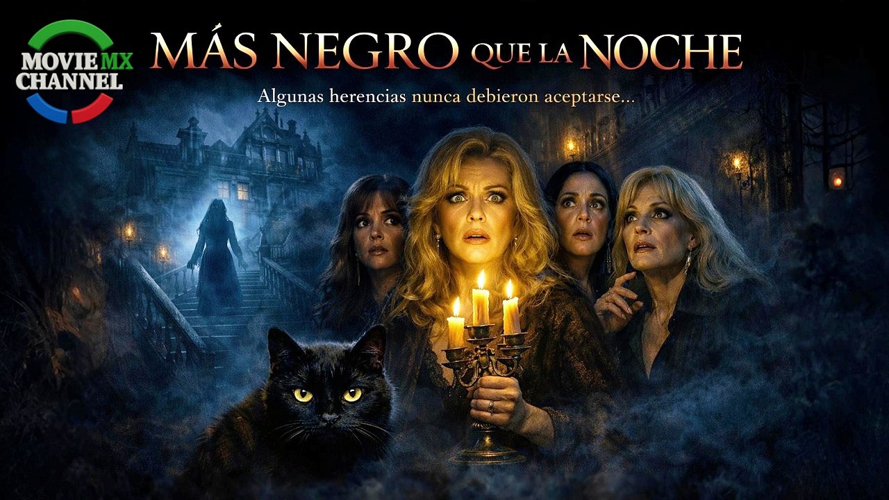 MAS NEGRO QUE LA NOCHE -- CINE MEXICANO HD LATINO