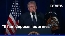 Donald Trump appelle à nouveau les Gardiens de la Révolution à "déposer les armes"