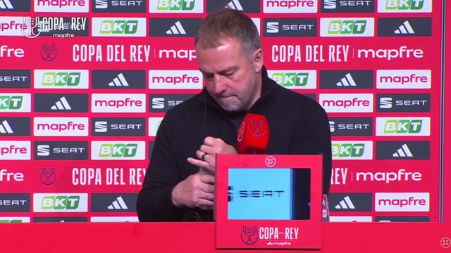 Hansi Flick press conference, Barcelona vs. Atlético de Madrid