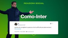 Da "scapoli e ammogliati" ai fischi per Bastoni: Como-Inter, le reazioni social