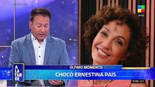 La terminante respuesta de Ernestina Pais sobre el supuesto accidente: "Estoy..."