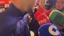 Álex Baena, zona mixta tras el FC Barcelona 3 - Atlético de Madrid 0