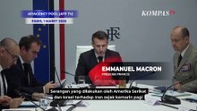 AS-Israel Bombardir Iran, Presiden Prancis Emmanuel Macron: Timbulkan Eskalasi Regional