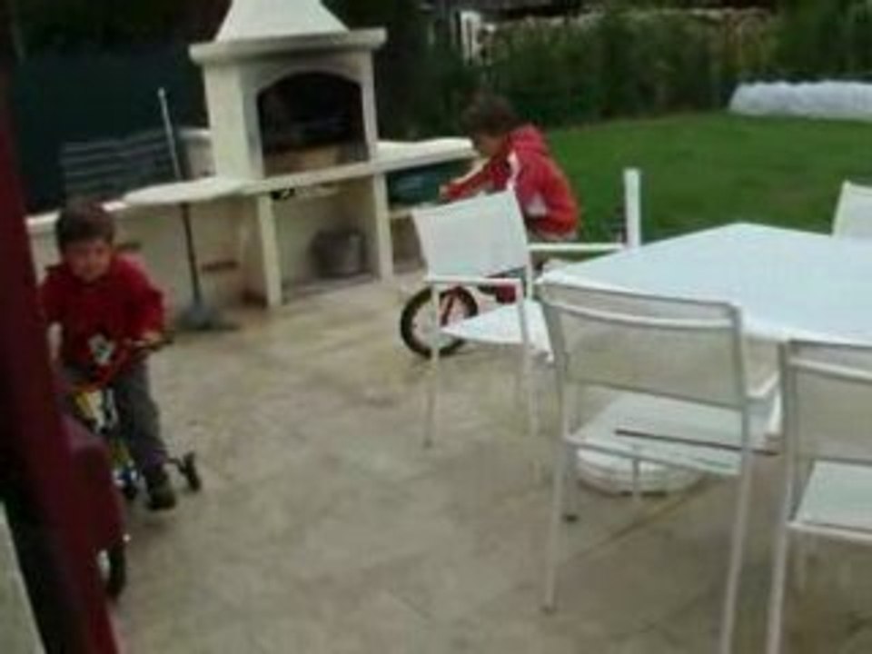 corentin et son velo