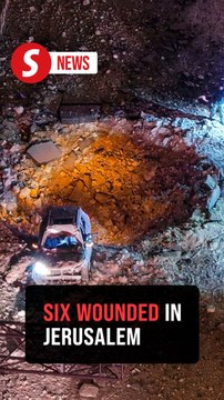 Iranian missile strikes Jerusalem road, injuring six